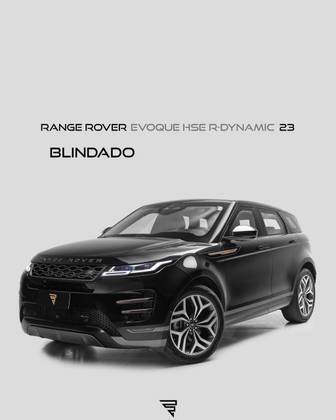LAND ROVER RANGE ROVER EVOQUE 2.0 P250 FLEX R-DYNAMIC HSE AWD AUTOMÁTICO LAND ROVER RANGE ROVER EVOQUE 2.0 P250 FLEX R-DYNAMIC HSE AWD AUTOMÁTICO